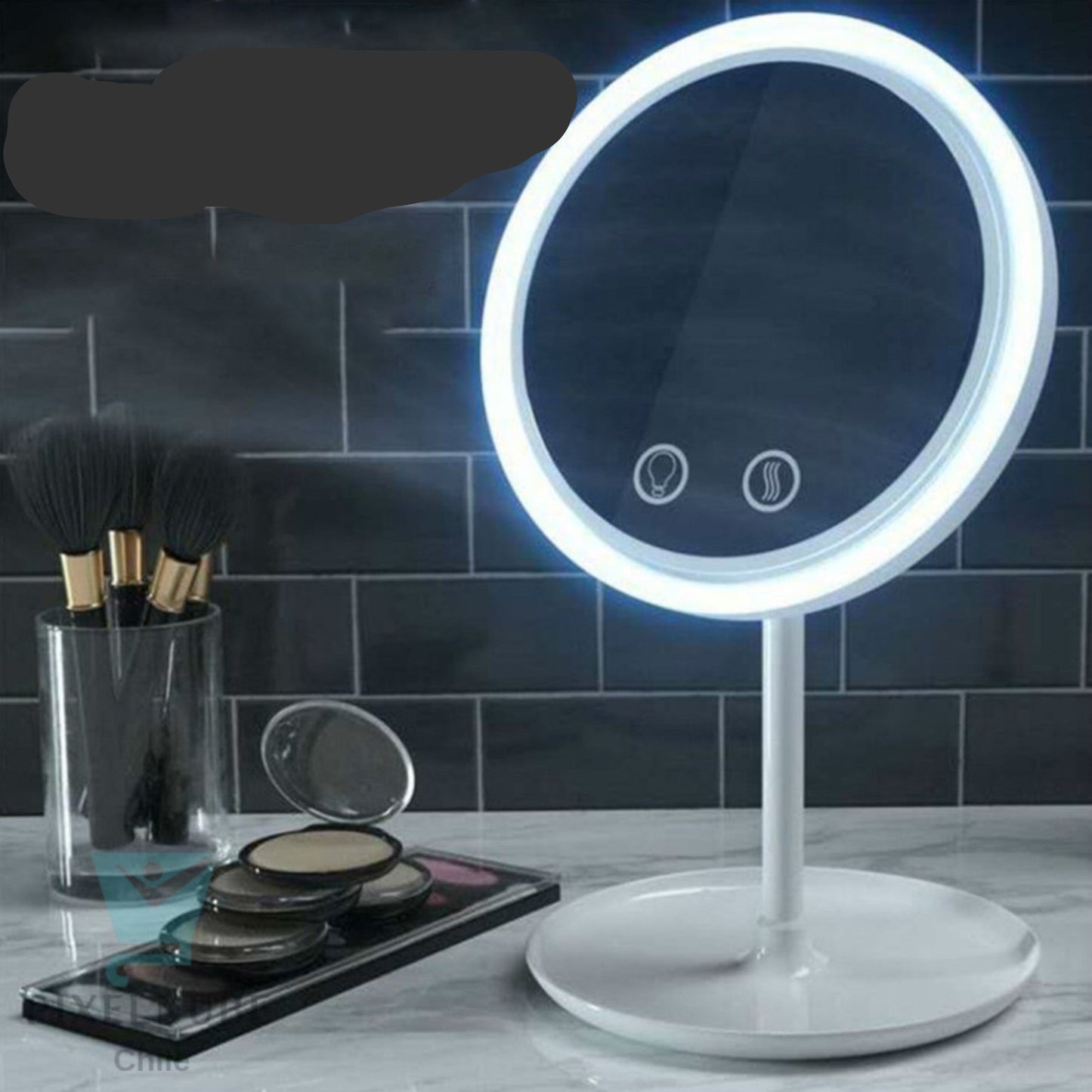 CoolBright 360™ Espejo Led  y Ventilador
